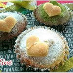 バレンタインのカップケーキかわいいぷっくりハート♡付き(8カップ分)